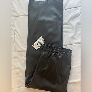 Zara leather pants